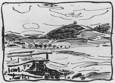 Landscape near Pretzfeld by Curt Herrmann